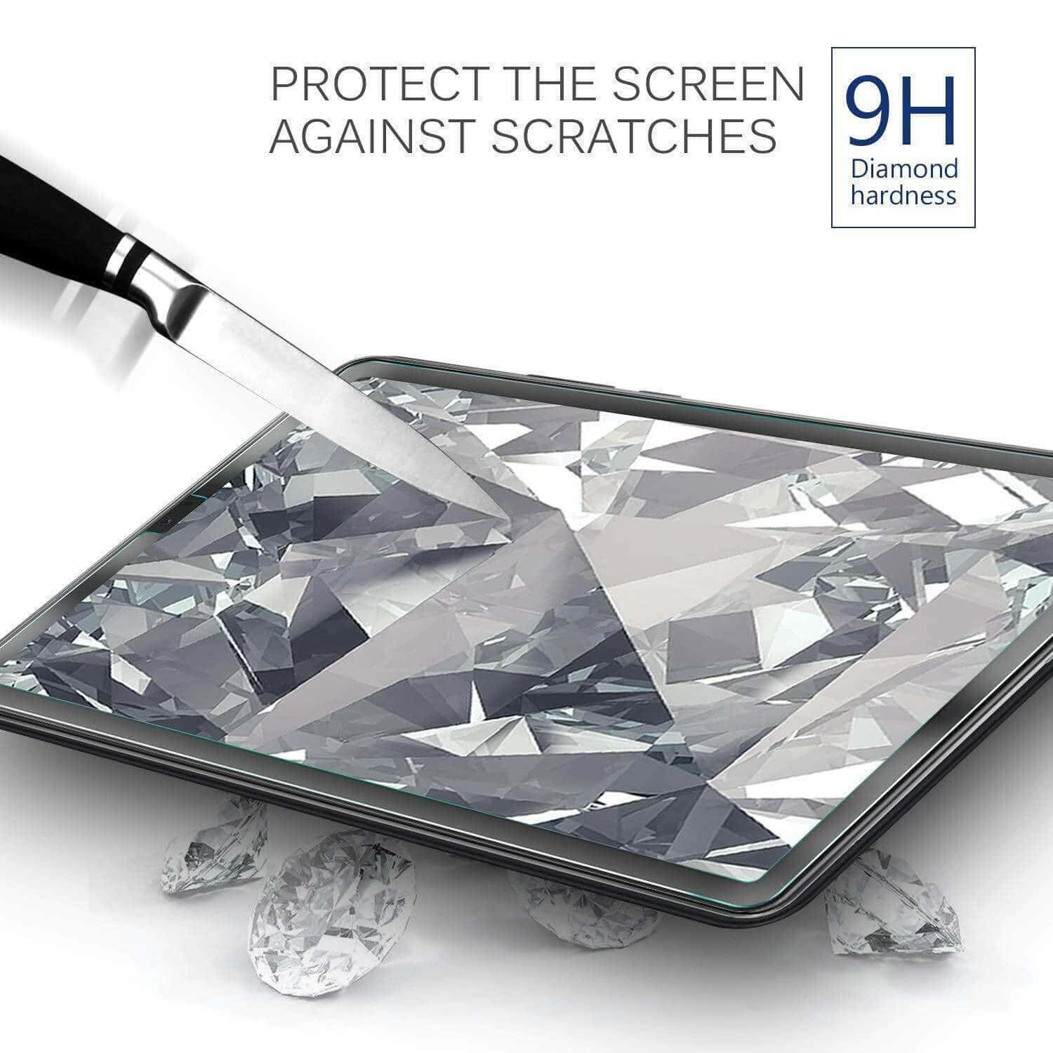 9H Hardness Samsung Galaxy Tab All Series Tempered Glass LCD Screen Protector Film Guard 9H Hardness Samsung Galaxy Tab All Series Tempered Glass LCD Screen Protector Film Guard